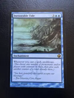 Inexorable Tide - Magic The Gathering - NM - scars of mirrodin - Image 1