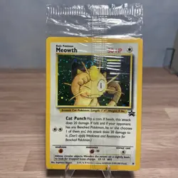 Meowth Black Star Promo Holo 1999 WOTC Pokemon TCG Sealed - Image 1