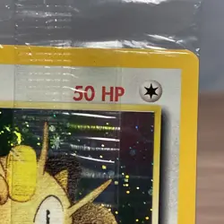 Meowth Black Star Promo Holo 1999 WOTC Pokemon TCG Sealed - Image 2