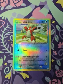Pokemon TCG EX Team Magma vs Team Aqua Corphish 51/95 Reverse Holo Excellent - Image 1