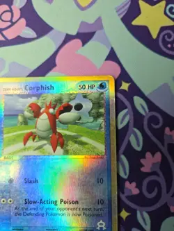 Pokemon TCG EX Team Magma vs Team Aqua Corphish 51/95 Reverse Holo Excellent - Image 3