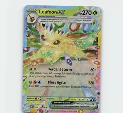 Pokemon TCG - Leafeon EX - 006/131 - SV Prismatic Evolutions - NM Near Mint - Image 1