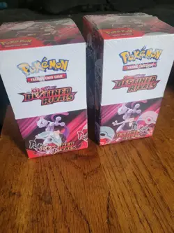 Pokemon Scarlet & Violet Destined Rivals - half booster box(18 Packs Per Box)NEW - Image 1