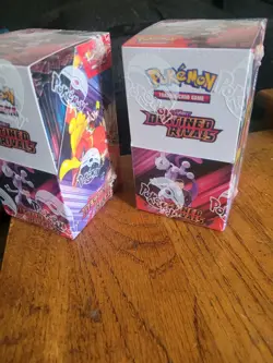 Pokemon Scarlet & Violet Destined Rivals - half booster box(18 Packs Per Box)NEW - Image 3