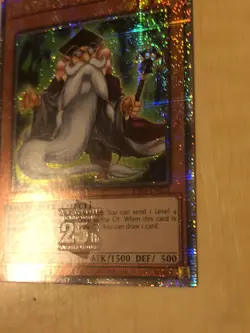 Mathematician 1st Edition Quarter Century Secret Rare RA04-EN223 Yu-Gi-Oh - Image 3