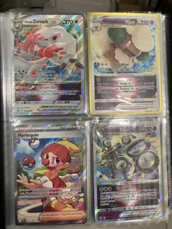 Pokemon Card Lot Binder, V, VSTAR, VMAX, Holos, Commons and More+ - Image 2