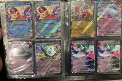 Pokemon Card Lot Binder, V, VSTAR, VMAX, Holos, Commons and More+ - Image 5