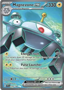 Magnezone EX 226/198 Ultra Rare Scarlet & Violet Pokemon Card TCG Near Mint - Image 1