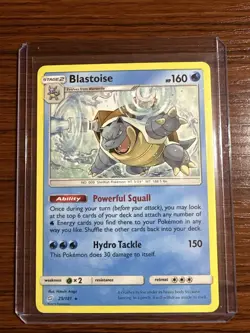 Blastoise 25/181 Sm-Team Up Regular Card Pokemon TCG - Image 1