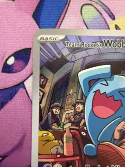 Team Rockets Wobbuffet 203 Pokemon Center Stamped Black Star Promo Card SVP203 - Image 5