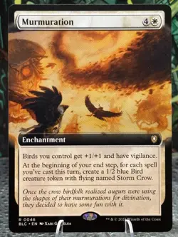 Murmuration (Extended Art) Commander: Bloomburrow Regular - Image 1