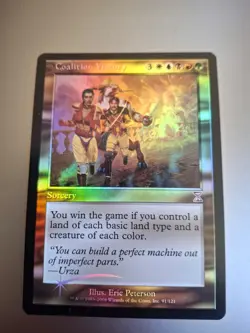 Coalition Victory Timeshifted Foil MTG Multi Color Commander LP Magic - Image 1