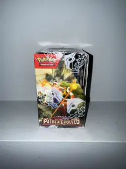 Pokemon TCG Scarlet & Violet Paldea Evolved Half Booster Box, 18 Packs, Sealed. - Image 3
