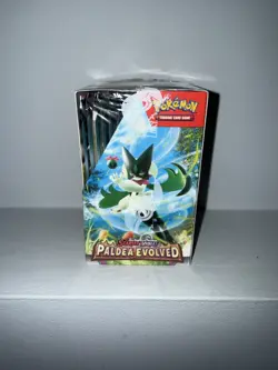 Pokemon TCG Scarlet & Violet Paldea Evolved Half Booster Box, 18 Packs, Sealed. - Image 4