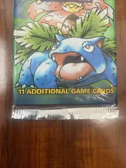 Pokemon WOTC Base Set Booster Pack Venusaur Art Brand New/Sealed! BOX FRESH! 💎 - Image 4