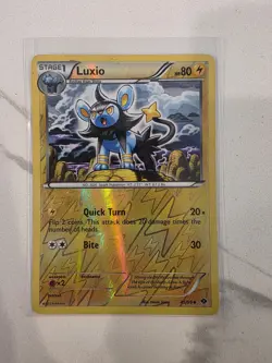 Pokemon TCG Luxio Breakpoint 45/122 Reverse Holo Uncommon - LP - Image 1