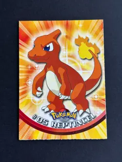 Pokemon - TV Animation - TOPPS - #05 Reptincel - Blue Logo - Occasion - FR - Image 1