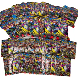 24x EMPTY Pokemon TCG Mega Evolutions Sleeved Booster Packs Random Artwork Bulk - Image 1