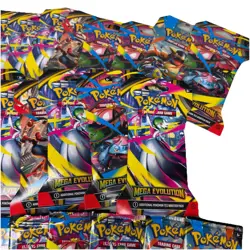 24x EMPTY Pokemon TCG Mega Evolutions Sleeved Booster Packs Random Artwork Bulk - Image 4