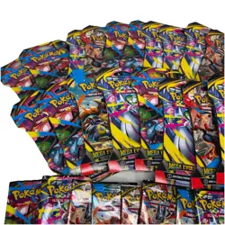 24x EMPTY Pokemon TCG Mega Evolutions Sleeved Booster Packs Random Artwork Bulk - Image 5
