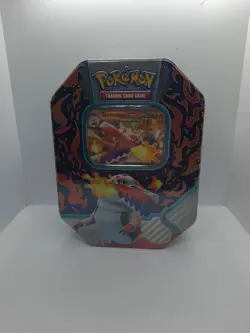 Sealed Pokemon TCG Paldea Partners Tin featuring Skeledirge ex - Image 1