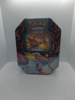 Sealed Pokemon TCG Paldea Partners Tin featuring Skeledirge ex - Image 2