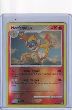 Pokemon TCG:Monferno Uncommon Diamond and Pearl 56/130 NM - Image 1