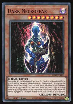 Dark Necrofear - LDS3-EN002 - RED Ultra Rare - 1st Edition Yugioh - Image 1
