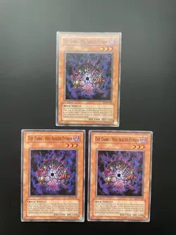 Yugioh The Dark - Hex-Sealed Fusion FET-EN028 Mixed Editions Common MP/HP X3 - Image 1