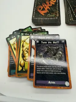 Vintage 1995 Rage CCG White Wolf Werewolf Trading Card Game Lot Assorted Mixed - Image 2