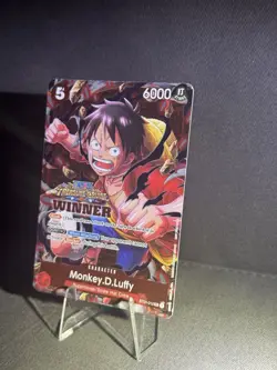 Monkey.D.Luffy (Winner Pack Vol. 5) - One Piece Promotion Cards (OP-PR) - Image 2