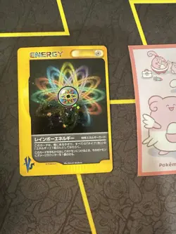 Pokemon Card Rainbow Energy Holo Swirl Pokemon Japanese VS Series 262💎NM 💎 - Image 1