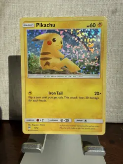 McDonald's Pikachu 2019 Promo Card 6/12 English Pokemon - Image 1