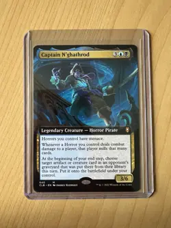 Captain N'ghathrod (Extended Art) Commander Battle for Baldur's Gate Regular NM - Image 1