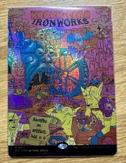Magic the Gathering Secret Lair Encyclopedia Of Magic FOIL Krark-Clan Ironworks - Image 1