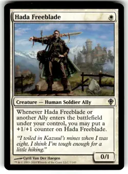 Hada Freeblade Worldwake Regular MTG NM - Image 1