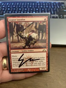 Signed MTG - Legion Loyalist Gatecrash Regular - Image 1