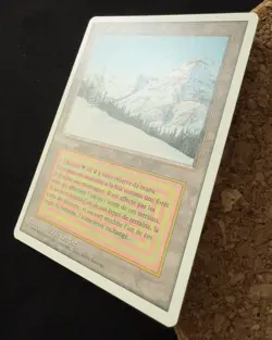 Magic the Gathering MTG - TAIGA - Revised 1994 FWB DUAL LAND 3RD ED French - Image 3