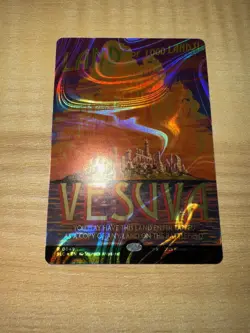 Secret Lair HALO Foil VESUVA MTG Magic The Gathering An Encyclopedia of Magic - Image 2