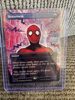 Magic: The Gathering Secret Lair Drop NM Spider-Man Brainstorm (7019) - Image 2