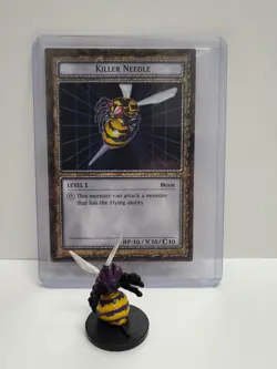 Yu-Gi-Oh Dungeon Dice Monsters - Figure & Card - Killer Needle - Image 1