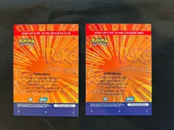 2000 Topps Pokemon Series 3 Pop Up Complete Set - 10/10 Charizard - Image 5