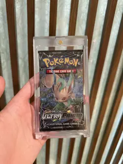 Pokemon TCG Booster Pack Magnetic Acrylic Case High Quality Protection Display - Image 2