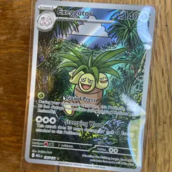 Pokemon TCG Exeggutor 135/132 Illustration Rare Mega Evolution Mint - Image 1