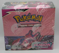 (*501118*) Pokemon Sword & Shield FUSION STRIKE BOOSTER BOX - READ DESCRIPTION - Image 1