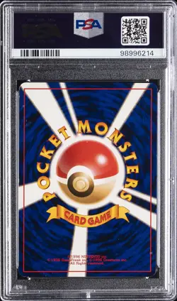 1996 POKEMON BASE SET JAPANESE #26 RAICHU-HOLO PSA 7 - Image 2