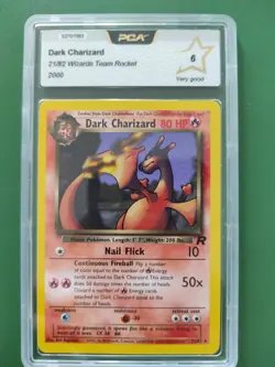 Pokemon Dark Charizard PCA 6 21/82 ENG Wizard Team Rocket 2000 - Image 1