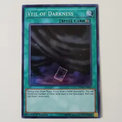 Veil of Darkness - DESO-EN052 - Super Rare - NM/VLP - 1st ed - Yugioh - Image 1