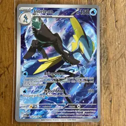 English Inteleon 142/132 Illustration Rare IR Pokemon TCG Mega Evolution - Image 1