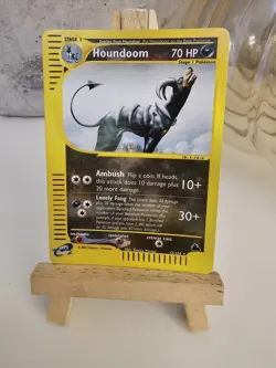 Pokemon HOUNDOOM 12/144 | REVERSE HOLO | LP Light Play | Skyridge | 2003 - Image 4
